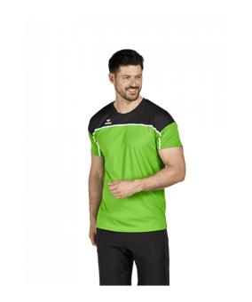 Erima Change by T-Shirt Grün Schwarz - gruen