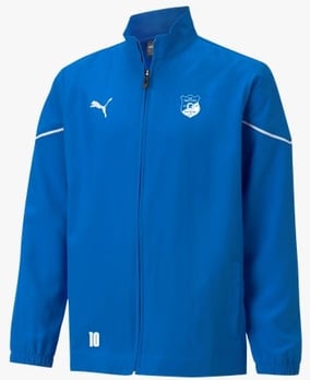 PUMA teamRISE Sideline Trainingsjacke Blau F02