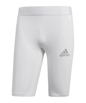 adidas Alphaskin Sport Short Weiss - weiss