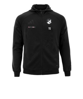 adidas Tiro 25 Travel Kapuzenjacke Schwarz