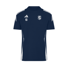 adidas Tiro 24 T-Shirt Blau Weiss