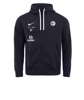 Nike Park 20 Fleece Kapuzenjacke Blau F451