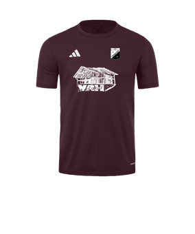 adidas Tabela 23 Trikot Dunkelrot Weiss