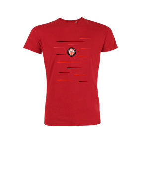 Merch Creator 2.0 T-Shirt Red | #lines