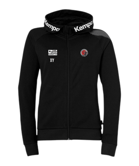 Kempa Core 26 Kapuzenjacke Damen Schwarz F01
