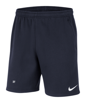Nike Park 20 Fleece Short Blau Weiss F451