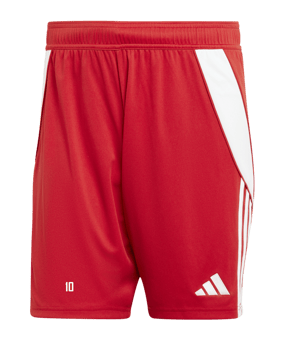 adidas Tiro 24 Short Rot Weiss