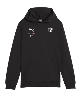 PUMA teamGOAL Casuals Hoody Kids Schwarz F03