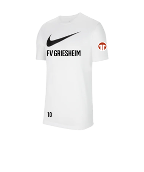 Nike Park 20 T-Shirt Swoosh Weiss F100