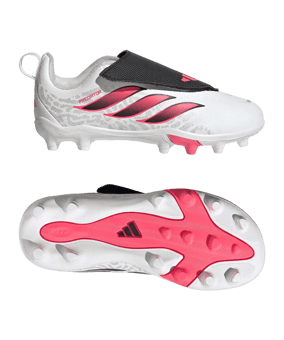 adidas Predator Club Hook and Loop FG/MG Chaos vs Control Kids Weiß