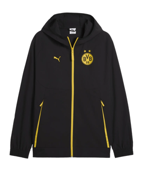 PUMA Borussia Dortmund PUMATECH Woven Giacca Nero C07 - nero
