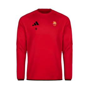 adidas Tiro Travel Sweatshirt Rouge 
