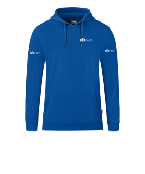 JAKO Organic Hoody Blau F400