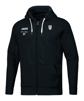 JAKO Base Kapuzenjacke Schwarz F08