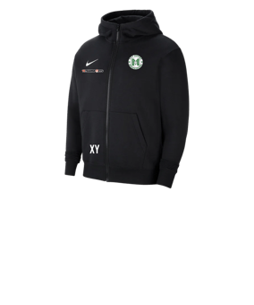 Nike Park 20 Fleece Kapuzenjacke Kids Schwarz F010