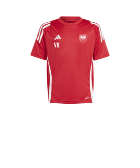 adidas Tiro 24 Trikot Kids Rot Weiss
