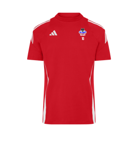 T-shirt adidas Tiro 24 rouge blanc 