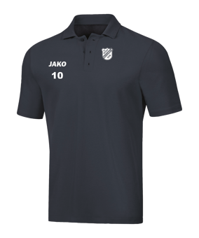 JAKO Base Poloshirt Grau F21