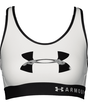 Under Armour Mid Keyhole Graphic Sport-BH F100 - weiss