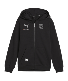PUMA teamGOAL Casuals Kapuzenjacke Kids F03