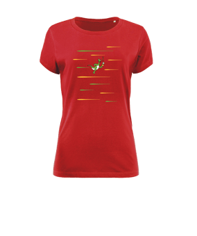 Merch Expresser 2.0 T-Shirt Damen Red | #lines