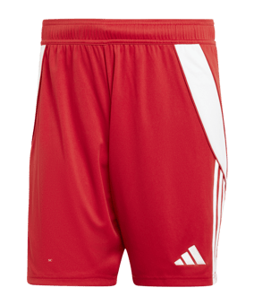 adidas Tiro 24 Short Rot Weiss