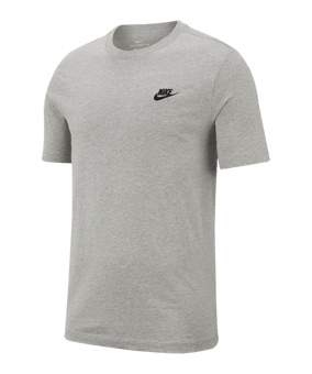 Nike Club T-Shirt Grau F064 - grau