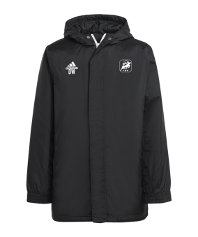 adidas Entrada 22 Stadium Jacke Kids Schwarz
