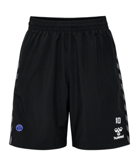 Hummel AUTHENTIC Short Kids Schwarz F2001