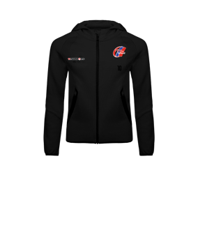 adidas Tiro Travel Hoody Kids Schwarz