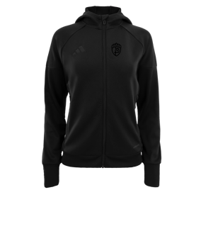 adidas Tiro 25 Travel Kapuzenjacke Damen Schwarz
