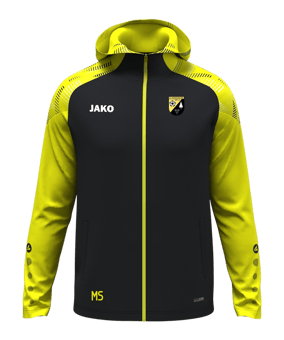 JAKO Sonic Kapuzenjacke Kids Schwarz F819