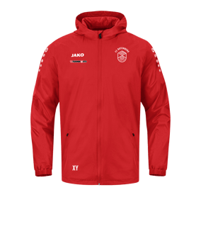 JAKO Team 2.0 Allwetterjacke Kids Rot F100