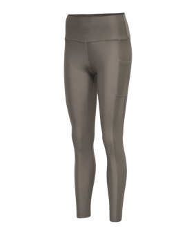 Hummel hmlTE Tola High Waist Leggings Damen F1452 - braun