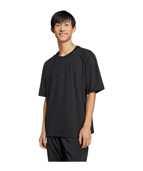 adidas Z.N.E. Loose T-Shirt Schwarz - schwarz