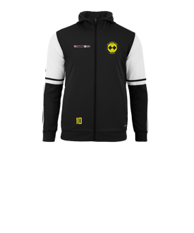 adidas Squadra 25 Kapuzenjacke Kids Schwarz
