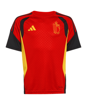 adidas Belgien Tiro Trainingsshirt Kids Rot - rot