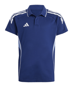 adidas Tiro 25 Competition Polo Kids Blau - blau