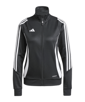 adidas Tiro 24 Trainingsjacke Damen Schwarz - schwarz