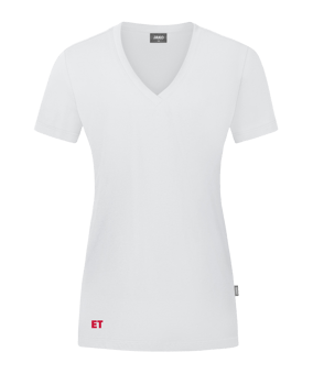 JAKO Organic T-Shirt Damen Weiss F000