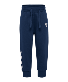 Hummel Mini Reg Logo Hose Kids Blau F7459 - blau