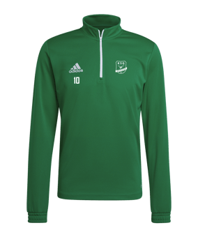 adidas Entrada 22 HalfZip Sweatshirt Grün