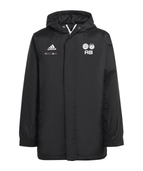 adidas Entrada 22 Stadium Jacke Kids Schwarz