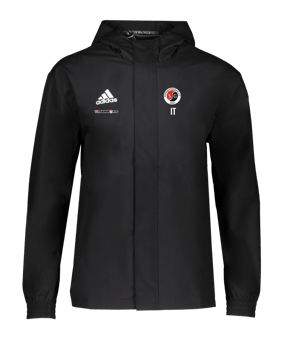 adidas Entrada 22 Allwetterjacke Kids Schwarz