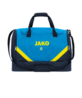 JAKO Iconic Sporttasche Gr.M Blau Gelb F444
