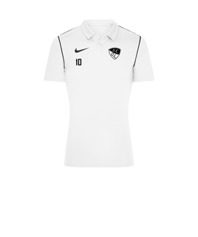 Nike Park 20 Poloshirt Damen Weiss Schwarz F100