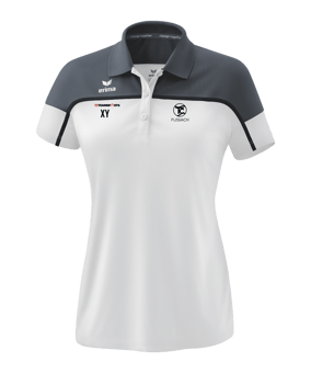 Erima Change by Poloshirt Damen Weiss Grau 