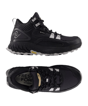New Balance Fresh Foam X Hierro Mid Gore-Tex Laufschuh Damen Schwarz - schwarz