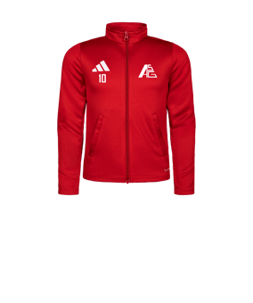 adidas Entrada 26 Trainingsjacke Kids Rot