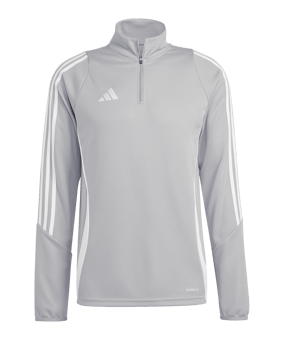 adidas Tiro 24 Trainingstop Grau Weiss - grau